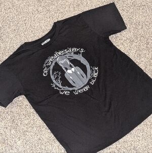 KIDS Wednesday Addams Graphic Tee